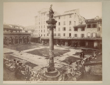Vorschaubild Florenz, Piazza del Vecchio Mercato (ora demolito)